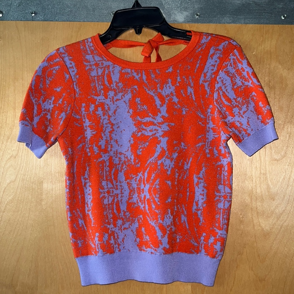 Anthropologie Open Back Top